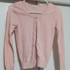 Debut Cardigan in Soft Pink Color Size Small